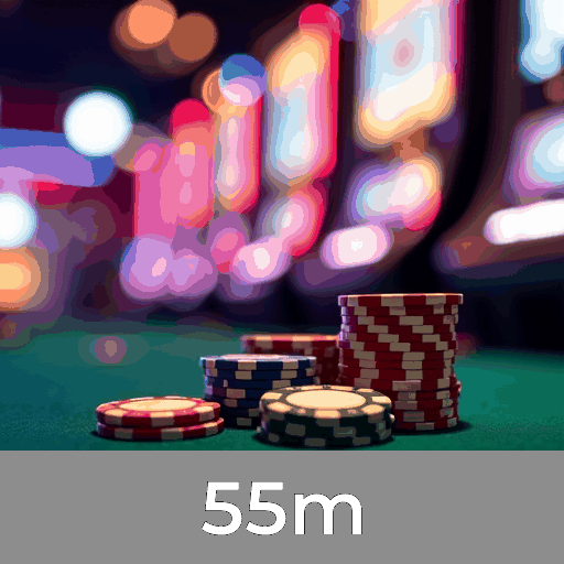 55m: Slots Variados, Jogos de Mesa, e Real Dealers